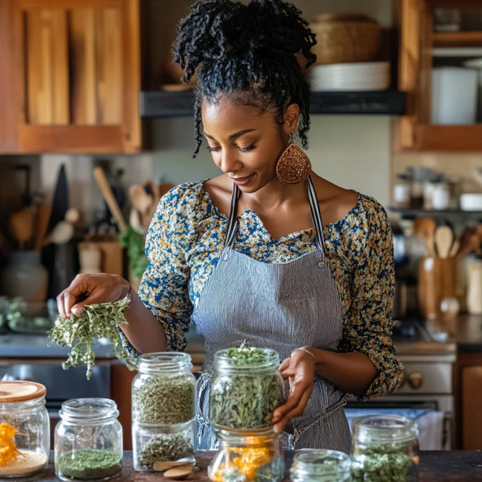 7 Healing Herbs Every Spiritual Black Woman Should Keep in Her Kitchen