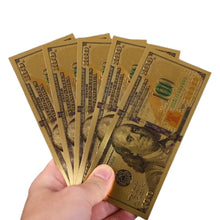 Load image into Gallery viewer, Gold $100 Bill