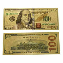 Load image into Gallery viewer, Gold $100 Bill